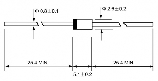 1N4007 Silicon Rectifier Diode