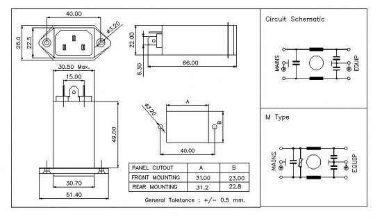 EP-322 EF-1BXXXBXXE-B03