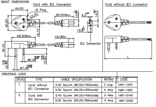 UMC-1040, 2040, 1050, 2050